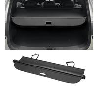 Motoforti Car Trunk Retractable Cargo Cover for Subaru Forester 2019-2024 Rear Trunk Parcel Shelf Luggage Security Shield Shade, Canvas, Black Carbon Fiber