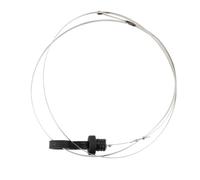 Motoforti Engine Oil Dipstick Oil Level Dip Stick Double Hole Indicator for Chevrolet Express 2003-2014 Plastic Black