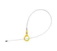Motoforti Engine Oil Dipstick Oil Level Dip Stick Double Hole Indicator for Dodge Challenger with 5.7L Hemi 2009-2017 Plastic No.4792872AF Yellow