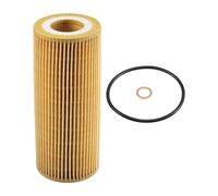 Motoforti Engine Oil Filter, for BMW E46 318 D320 D320Td E39 520 D M47, Paper, with Gasket, No.11427787697, Yellow, 1 Set