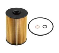 Motoforti Engine Oil Filter, for BMW M5 2013-2022, Plastic, with Gasket, No.11427848321, Yellow, 1 Set