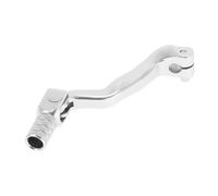 Motoforti Folding Motorcycle Gear Shifter Lever for Yamaha TTR 50cc Aluminum Alloy Pedal Shift Lever Arm Silver Tone 1 Pc
