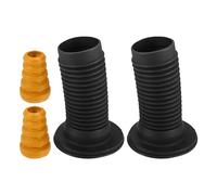 Motoforti Front Suspension Bump Stop Shock Absorber Strut Boot Kit, for MITSUBISHI OUTLANDER 2014, Rubber, No.4055A031/4055A048/4040A555, Black Yellow, 2 Set
