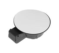 Motoforti Fuel Tank Door Cap for Volkswagen Polo 2011-2018 Fuel Filler Flap Cover Clip Type No.6R0809857D White ABS Fuel Filler Door Gas Cap