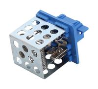 Motoforti HVAC Blower Motor Resistor Heater Blower Resistor for Peugeot 206 1998-2016 Hatchback Metal ABS No.6450EP Silver Tone