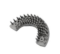 Motoforti HVAC Blower Motor Resistor Heater Blower Resistor for Peugeot 206 SW 2002 2E/K 2002-2014 Metal ABS No.6441AP Silver Tone