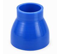 Motoforti ID 45 Mm-76 mm 0° Straight Silicone Heater Hose 3-PLY Fabric | Radiator Coolant Hose, Universal Flexible Durable Silicone, Tubing Intake Boot, 4.5mm Thickness, Blue, 0.2 ft, 1 Pcs