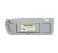 Motoforti Left Driver Side Car Sun Visor Sun Visor Assembly for Honda Civic 2006-2008 No.83280-SNA-A01ZC Plastic Glass Fabric Gray Block Sunlight