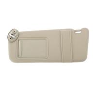 Motoforti Left Driver Side Car Sun Visor, Sun Visor Assembly, for Toyota Venza 2009-2015, Plastic, with Mirror, No.74320-0T020-A1, Beige