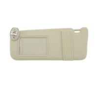 Motoforti Left Driver Side Car Sun Visor, Sun Visor Assembly, for Toyota Venza 2009-20158, Plastic, with Mirror, No.74320-0T021-A1, Beige