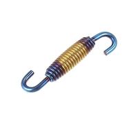 Motoforti Motorcycle Exhaust Pipe Spring 56mm 2.2" Stainless Steel Multicolor