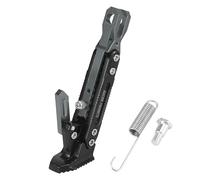 Motoforti Motorcycle Kickstand Side Stand Set CNC Aluminum Alloy Titanium Tone