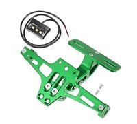 Motoforti Motorcycle License Plate Bracket Fender Eliminate Kit Green