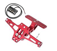 Motoforti Motorcycle License Plate Bracket Fender Eliminate Kit Red