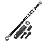 Motoforti Motorcycle Shift Linkage 6 Hole Lever Gear Shift Linkage Black