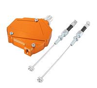 Motoforti Motorcycle Stunt Clutch Easy Pull Cable Clutch Economizer Orange