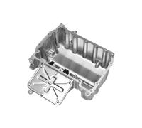Motoforti No.03P103603A Engine Oil Pan Oil Pan Sump Transmission Oil Pan for Skoda Fabia 2010-2014 Aluminum Silver Tone