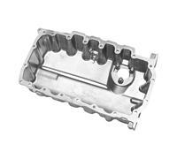 Motoforti No.04L103603 Engine Oil Pan Oil Pan Sump Transmission Oil Pan for Audi A3 2012-2020 Aluminum Silver Tone