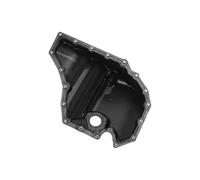 Motoforti No.06L103600F Engine Oil Pan Oil Pan Sump Transmission Oil Pan for Audi A4 2011-2015 Plastic Black
