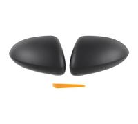 Motoforti Pair Left Right Side Mirror Cover Cap Replacement for Vauxhall for Opel Corsa D E 2006-2019 Mirror Guard Cover No.13187632