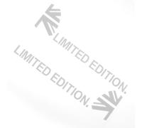 Motoforti Reflective Bumper Decal White Square LIMITED EDITION Reflective Car Sticker Personalized Decoration Vehicle Body or Door or Window