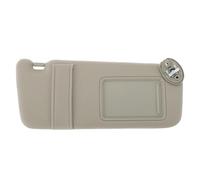 Motoforti Right Passenger Side Car Sun Visor, Sun Visor Assembly, for Toyota Venza 2009, Plastic, with Mirror, No.743100T020A1/74310-73010-A0, Beige