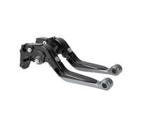 Motoforti Short Long Brake Clutch Levers for Yamaha WR125X 09-15 Adjustable Motorcycle Handlebar Brake Lever Aluminum Alloy Black Handle Titanium End