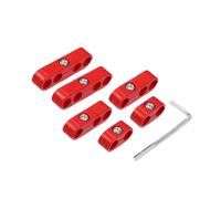 Motoforti Universal 7-8mm Car Spark Plug Wire Separator Clamp, Plastic, 6pcs