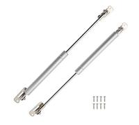 Motoforti Universal Cabinet Cover Lift Supports Struts Gas Spring 12inch/285mm 11lb/50N/5kg Silver Tone 2 Set