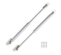 Motoforti Universal Cabinet Cover Lift Supports Struts Gas Spring 12inch/285mm 4lb/20N/2kg Silver Tone 2 Set
