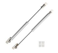 Motoforti Universal Cabinet Cover Lift Supports Struts Gas Spring 12inch/285mm 7lb/30N/3kg Silver Tone 2 Set