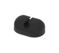 Motoforti Universal Cable Holder Clip Cable Clip Cord Management Organizer, 30.5x21x14mm, Durable, Silicone, Black for Car Dashboard TV Laptop Office Desk