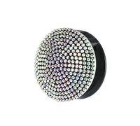 Motoforti Universal Car Engine Start Stop Button Cover, Plastic, Multicolor Black, 1 Pcs