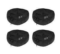 Motoforti Universal Car Spare Tire Covers Auto Wheel Protection Cover, Fits Tire Diameters 17-20 Inches, Oxford Cloth, Black, 1 Set