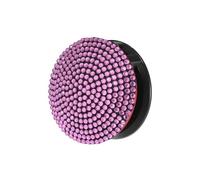 Motoforti Universal Car Start Stop Engine Button Cover, Plastic, Pink Black, 1 Pcs