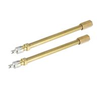 Motoforti Universal Car Tire Valve Stem Air Inflation Extension Adaptor, 2 Pcs