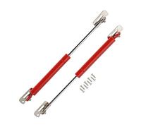 Motoforti Universal Lift Supports Struts Cabinet Cover Gas Springs 10inch/245mm 11lb/50N/5kg Red 2 Set