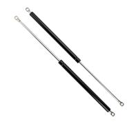 Motoforti Universal Lift Supports Struts Window Toolbox Gas Springs 20inch/500mm 150lb/668N/67.5kg Black 2 Pcs