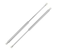 Motoforti Universal Lift Supports Struts Window Toolbox Gas Springs 20inch/500mm 35lb/160N/16kg Silver Tone 2 Pcs