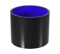 Motoforti Universal Straight Reducer Hose 0 Degree Silicone Hose Coupler 83mm/3.27"ID Length: 76mm/3" Intercooler Tube 4-Ply Reinforced Coolant Radiator Turbo Intake Pipe, Black