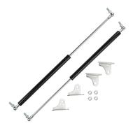 Motoforti Universal Under Bed Lifting Lift Support Struts Gas Springs 20inch/500mm 150lb/668N/67.5kg Black 2 Pcs