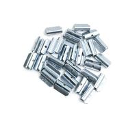 Motoforti Universal Wheel Balance Weights, Metal, Silver Tone, 3 Pcs