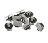 Motoforti W Type Trim Clips, for Jeep Grand Cherokee 2012-2021, Plastic, No.68172491AA, Beige, 10 Pcs