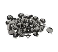 Motoforti W Type Trim Clips, for Jeep Grand Cherokee 2012-2021, Plastic, No.68172491AA, Beige, 40 Pcs