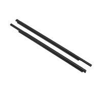 Motoforti Weatherstrip Window Seal, Window Trim Seal Belt, for Toyota Yaris 2007-2016, PVC, Rear Left & Right, No.6818052130/6823052130, Black, 2pcs