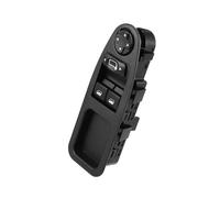 Motoforti Window Control Switch, for Citroen Dispatch MPV 2007-2016, Plastic, Black, 1 Pc