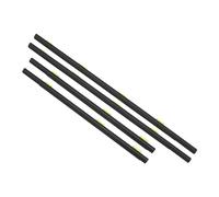 Motoforti Window Weatherstrip, Trim Seal Belt, for Honda CR-V 2002-2006, Rubber, No.72410SCAE01/72450SCAE01/72910S9A003, Black
