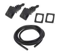 Motoforti Windshield Washer Nozzle Kit for Kia Pro Ceed Windshield Spray Nozzles Wiper Spray Washer Jet No.986301H510 2 Pcs Gaskets 1 Pcs 1.5 Meter Fluid Hose