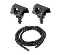 Motoforti Windshield Washer Nozzle Kit for Nissan Note 2006-2013 Windshield Spray Nozzles Wiper Spray Washer Jet No.289329U000 1 Pcs 1.5 Meter Fluid Hose