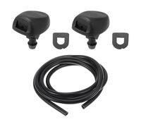 Motoforti Windshield Washer Nozzle Kit for Peugeot 207 07-15 Windshield Spray Nozzles Wiper Spray Washer Jet No.6438H4 2 Pcs Gaskets 1 Pcs 1.5 Meter Fluid Hose